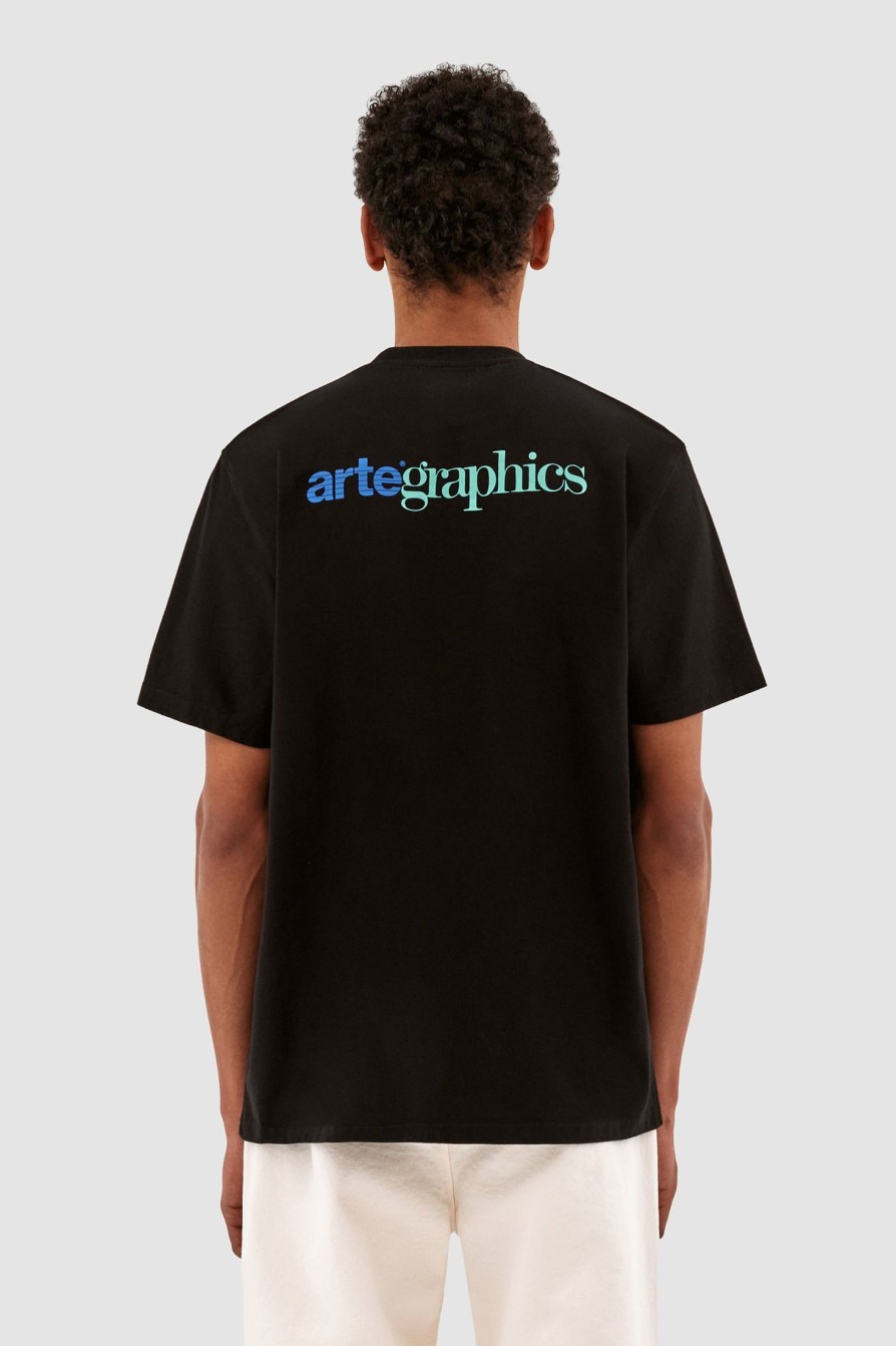 Clothing Arte Antwerp  | Tommy Back Graphic T-Shirt Black